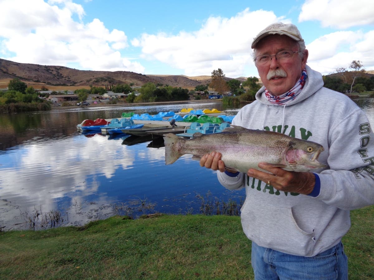 Roughly 2,500 pounds of rainbow trout will be stocked, with up to 8-pound fish in Lakes 2, 3 and 4, according to Santee Lakes​.