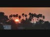 Sunset in La Mesa, California. 
