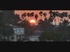 Sunset in La Mesa, California. 
