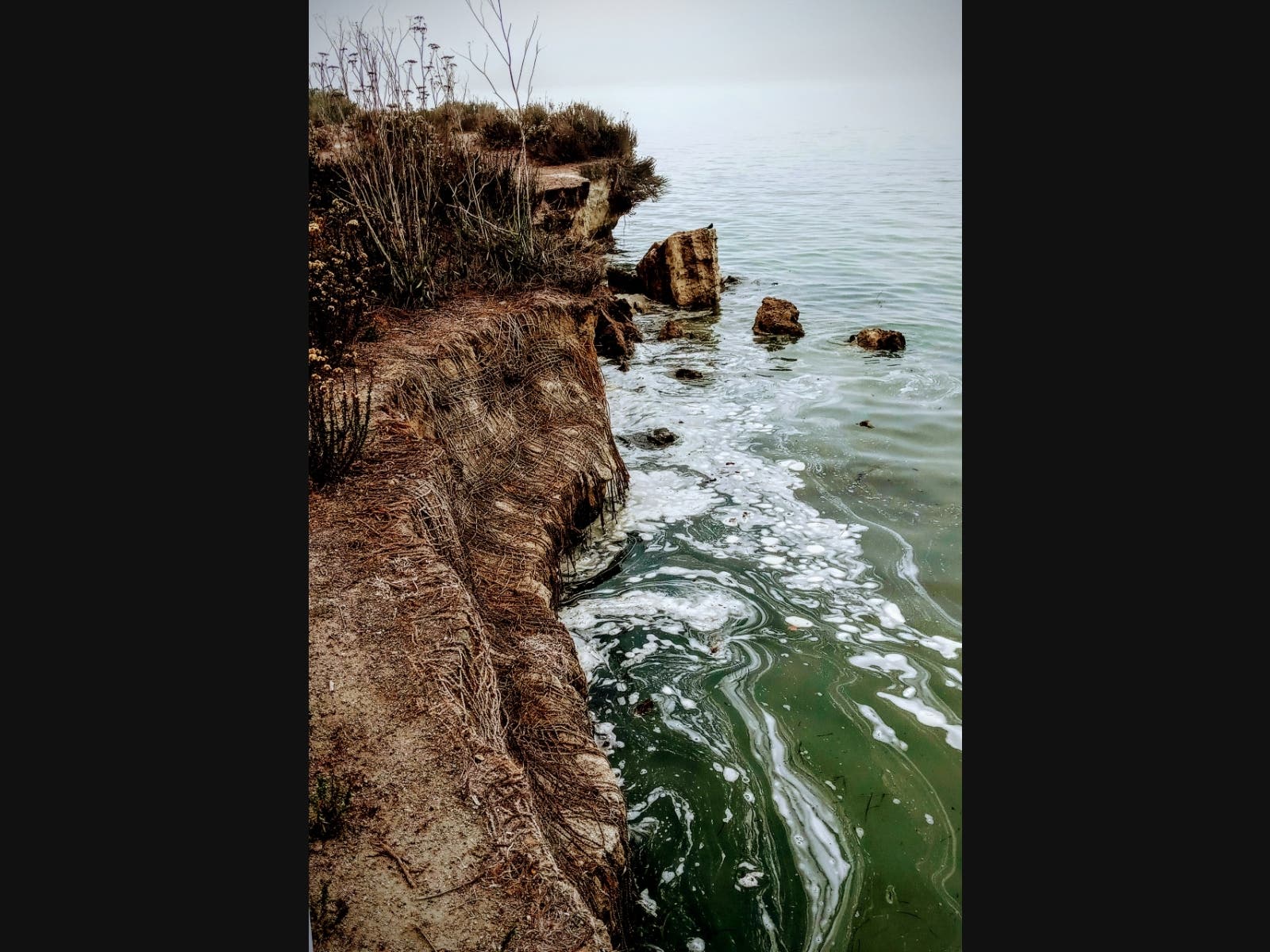 Agua Hedionda Lagoon in Carlsbad, California. 