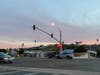 Sunset in Escondido, California.