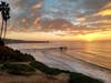Sunset in La Jolla, California. 