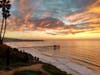 Sunset in La Jolla, California. 