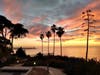 Sunset in La Jolla, California. 