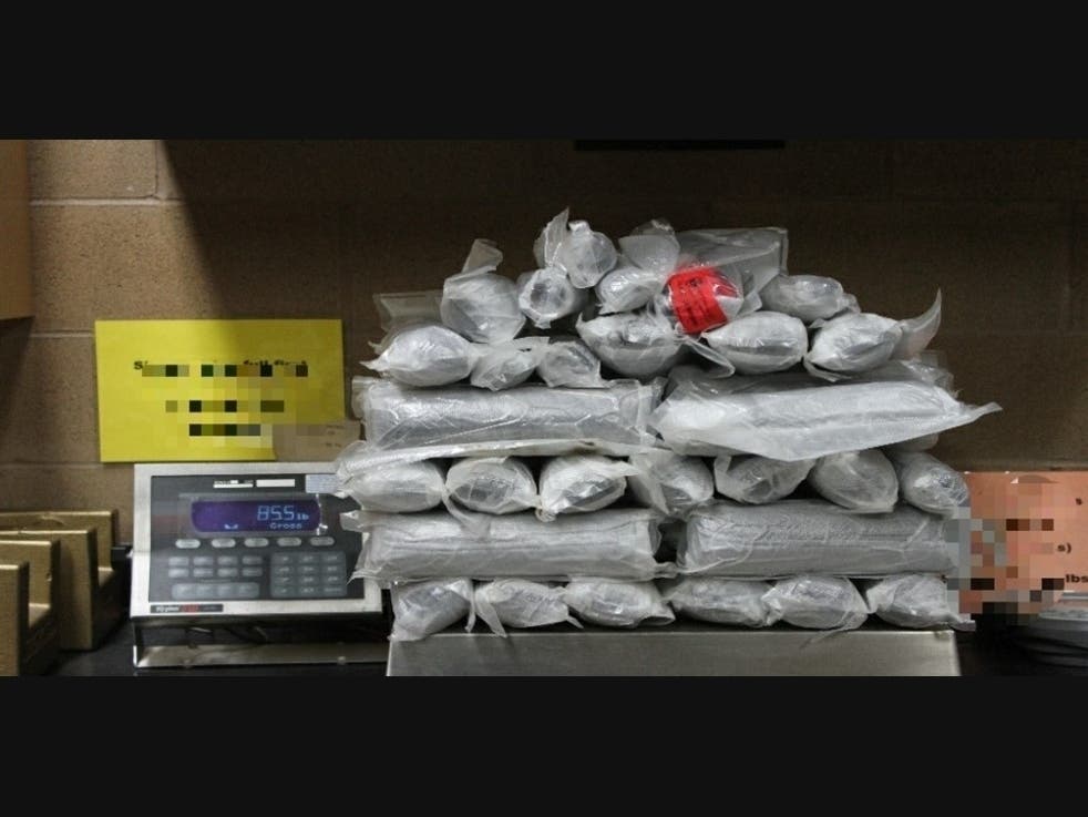 San Diego Sector Border Patrol agents discovered nearly 90 pounds of fentanyl inside a vehicle heading north on I-15.