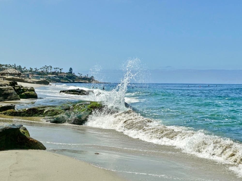 Windansea Beach in La Jolla, California. 