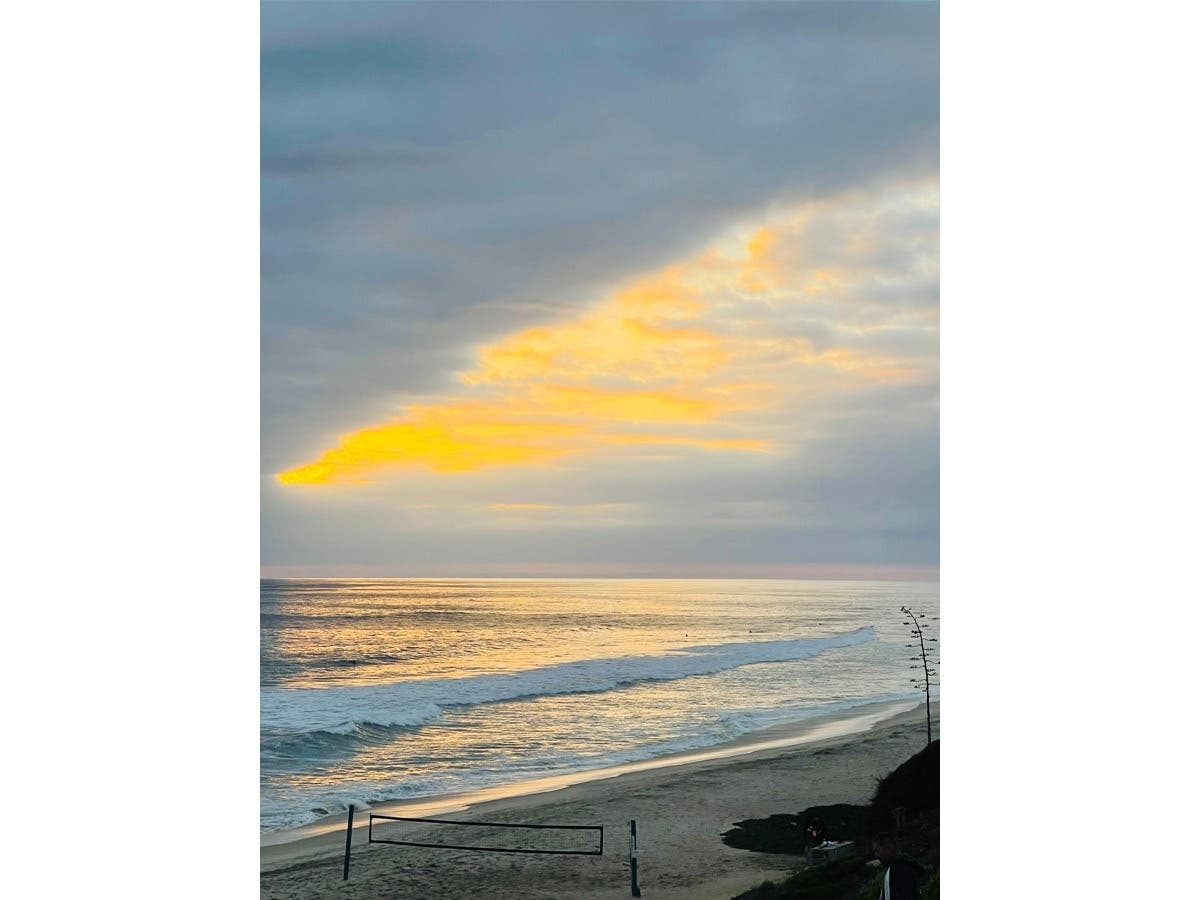 Frazee Beach​ in Carlsbad, California. 
