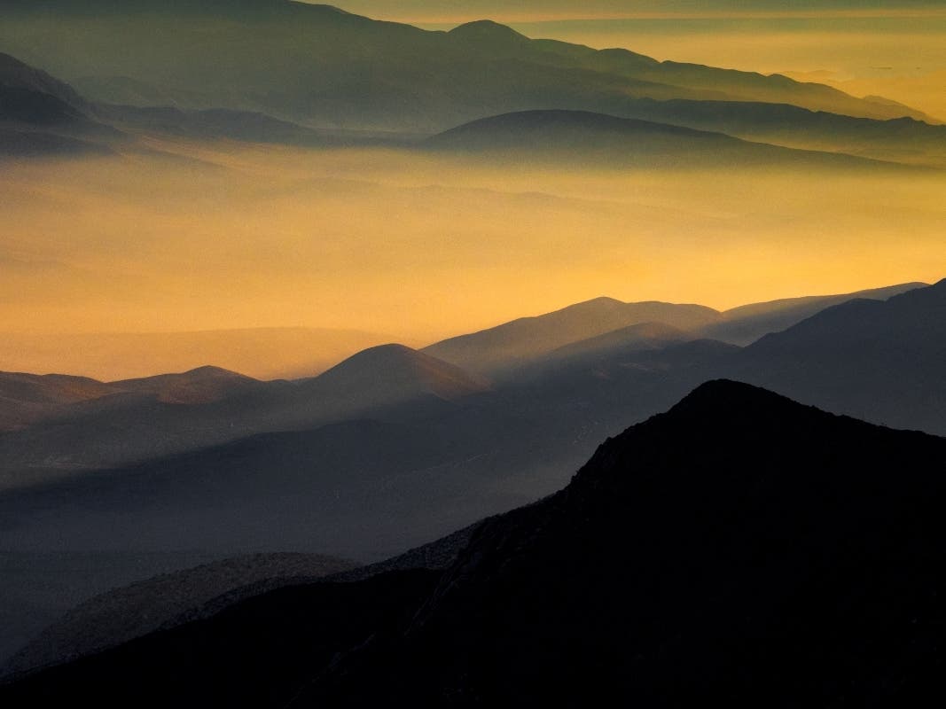 Mount Laguna in San Diego County. 