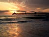 Sunset in Imperial Beach, California. 