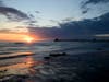 Sunset in Imperial Beach, California. 