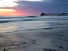 Sunset in Imperial Beach, California. 