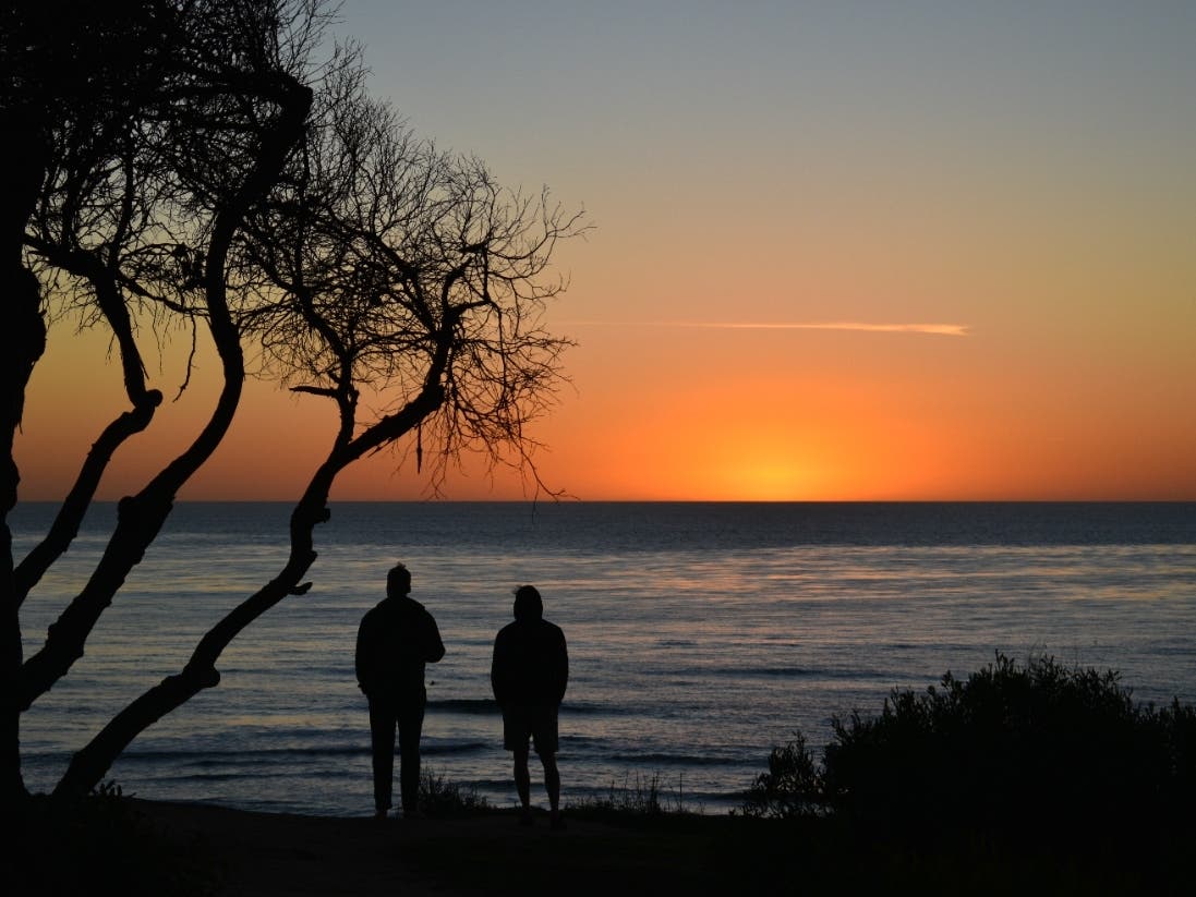 Sunset Cliffs in San Diego California 