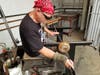 Artist James Stone is a glassblower and owner of Stone and Glass.