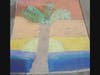 Chalk art at Ada Harris School​ in Cardiff, California. 