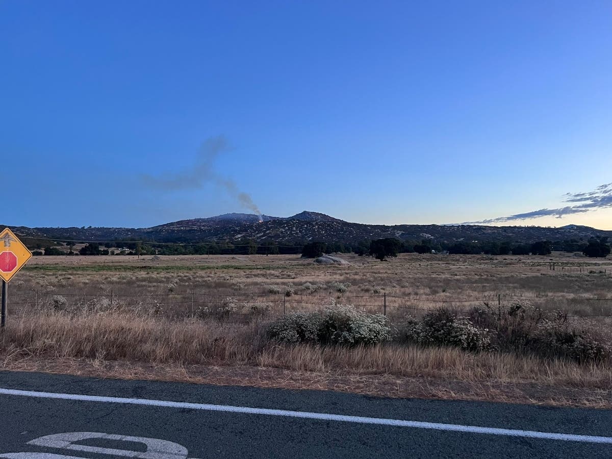 The Coyote Fire sparked on Coyote Holler Road in the community of Potrero.