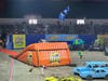 The Hot Wheels Monster Trucks Live Glow Party​​ featured motocross riders at Pechanga Arena in San Diego, California. 