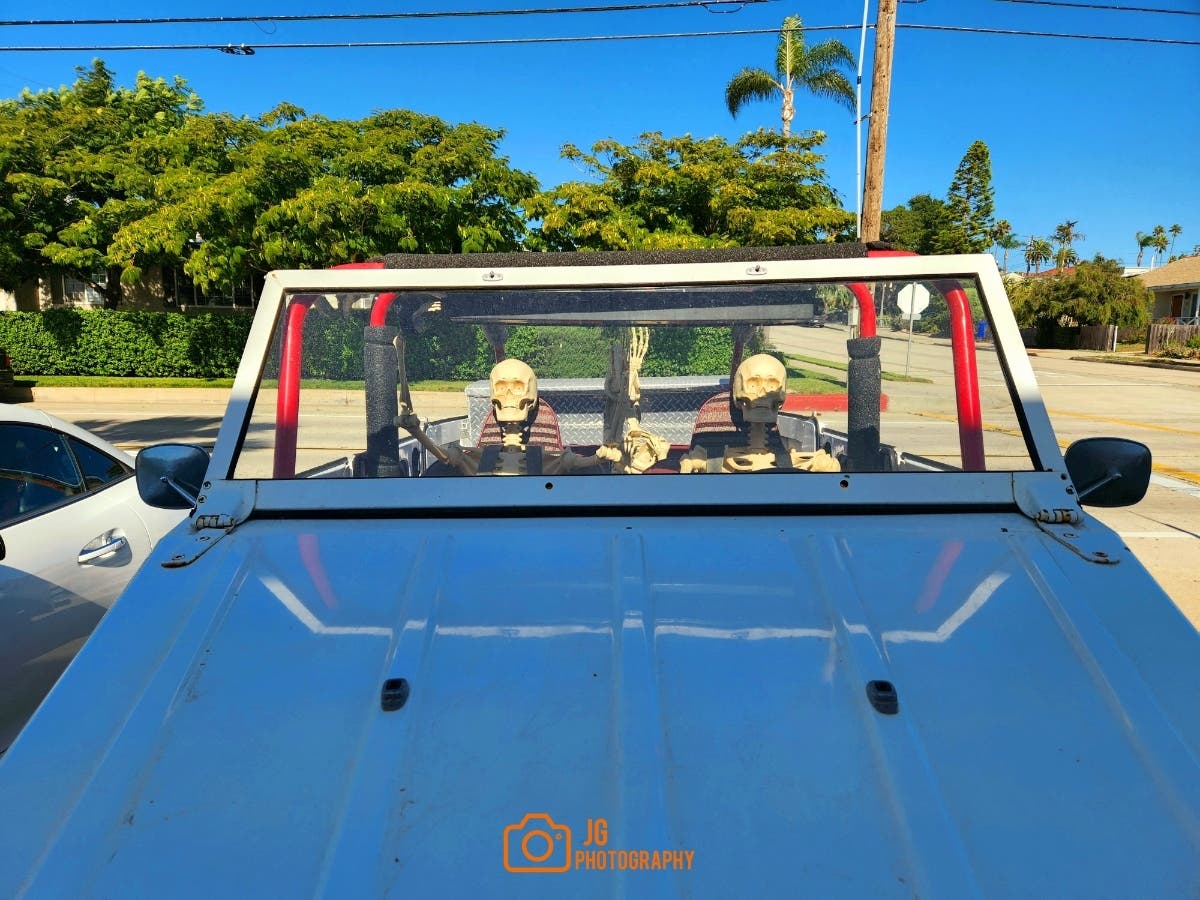 Halloween decorations in Oceanside, California. 