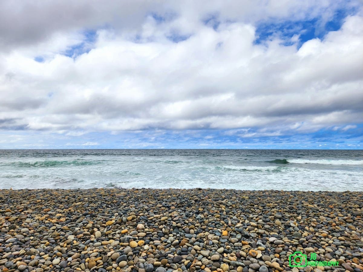 The beach in Oceanside, California. 