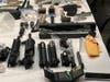 Investigators obtained a search warrant and found three handguns and parts and tools to build AR-15 rifles, sheriff's Det. Guadalupe Catano said.