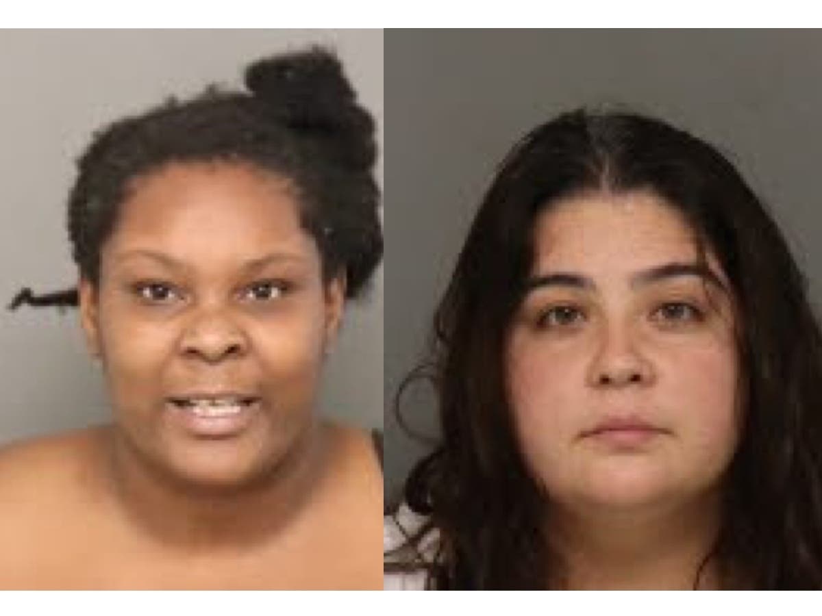 Alex Smith, 28, and Elaine Bouis-Medrano, 29, were booked into Las Colinas Detention Facility on suspicion of felony charges.