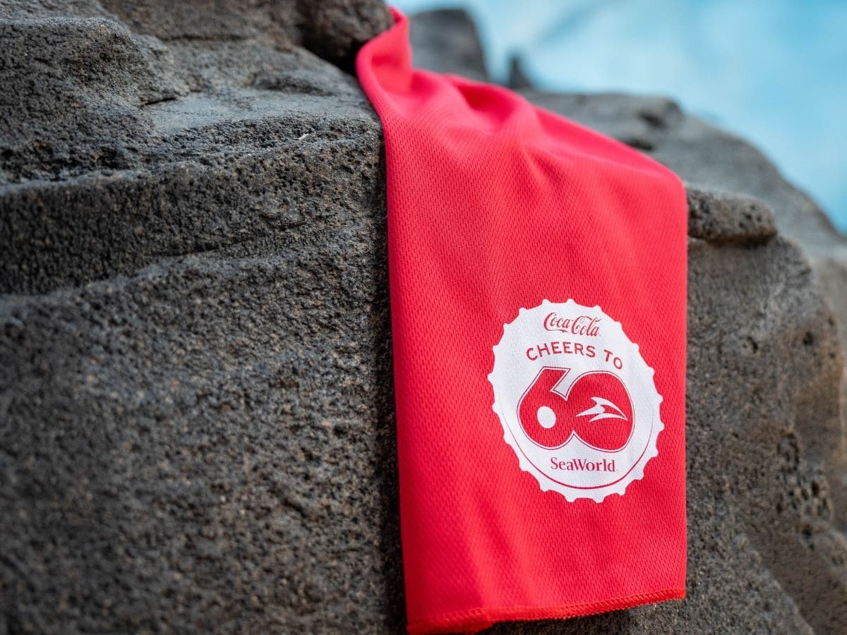 July's giveaway is a cooling towel.