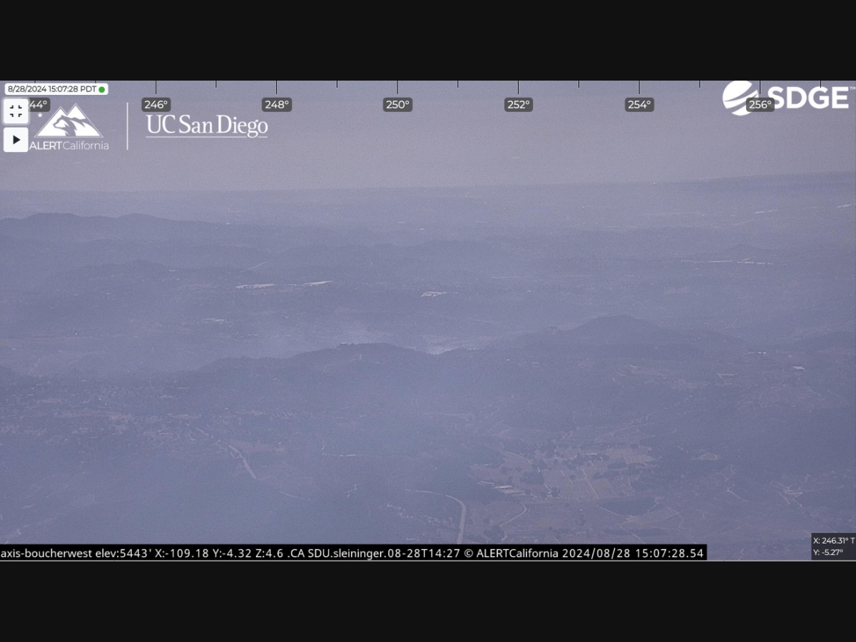 Brush Fire Prompts Evacuation Warning In North San Diego County | San ...