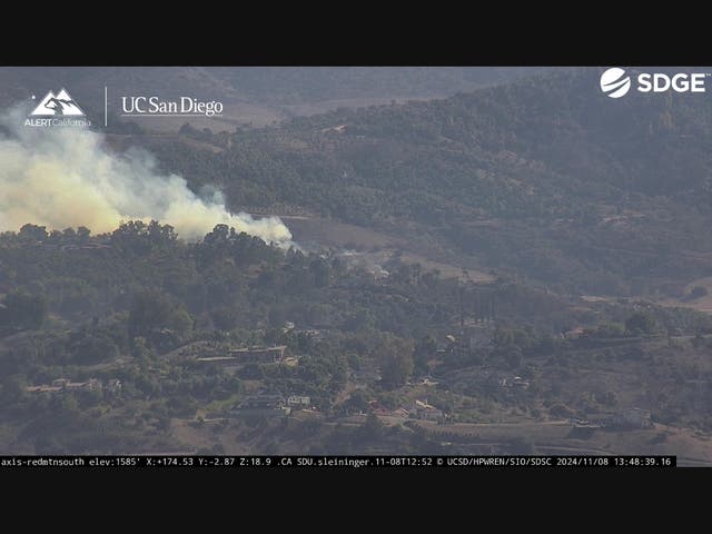 Brush Fire Prompts Evacuations, Threatens Structures In North County ...