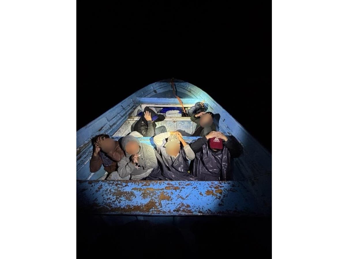 A Coast Guard Cutter Forrest Rednour boarding team stopped the boat about 10 miles southwest of Point Loma.