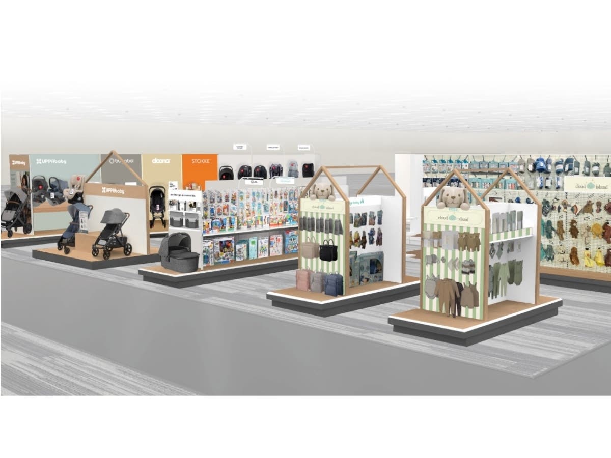 The new spaces will allow shoppers to see, touch and compare gear in person.