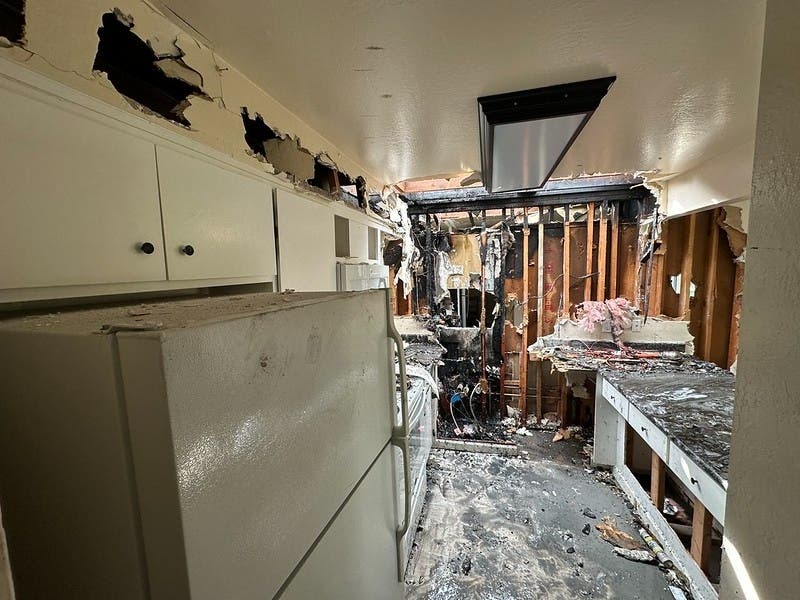 The blaze caused an estimated $200,000 in damage, officials said.