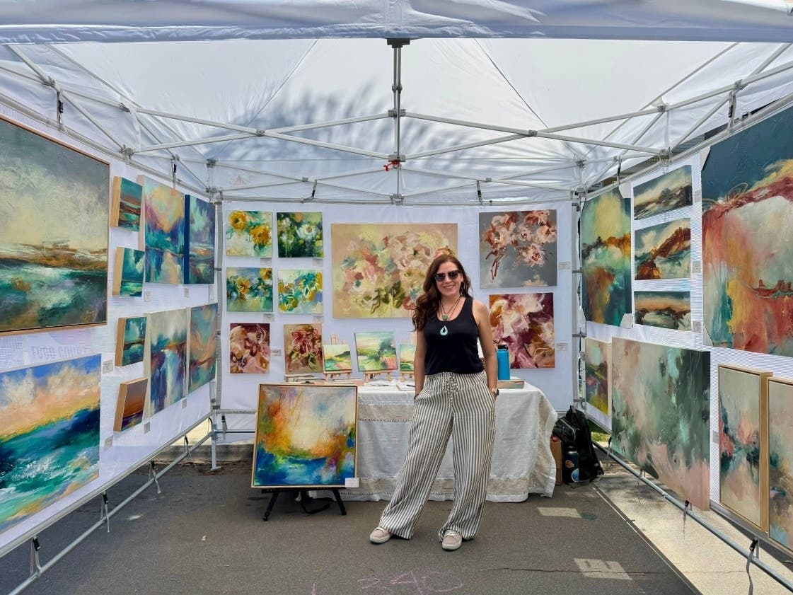 2 San Diego Artists Earn Featured Spots At Mission Fed ArtWalk