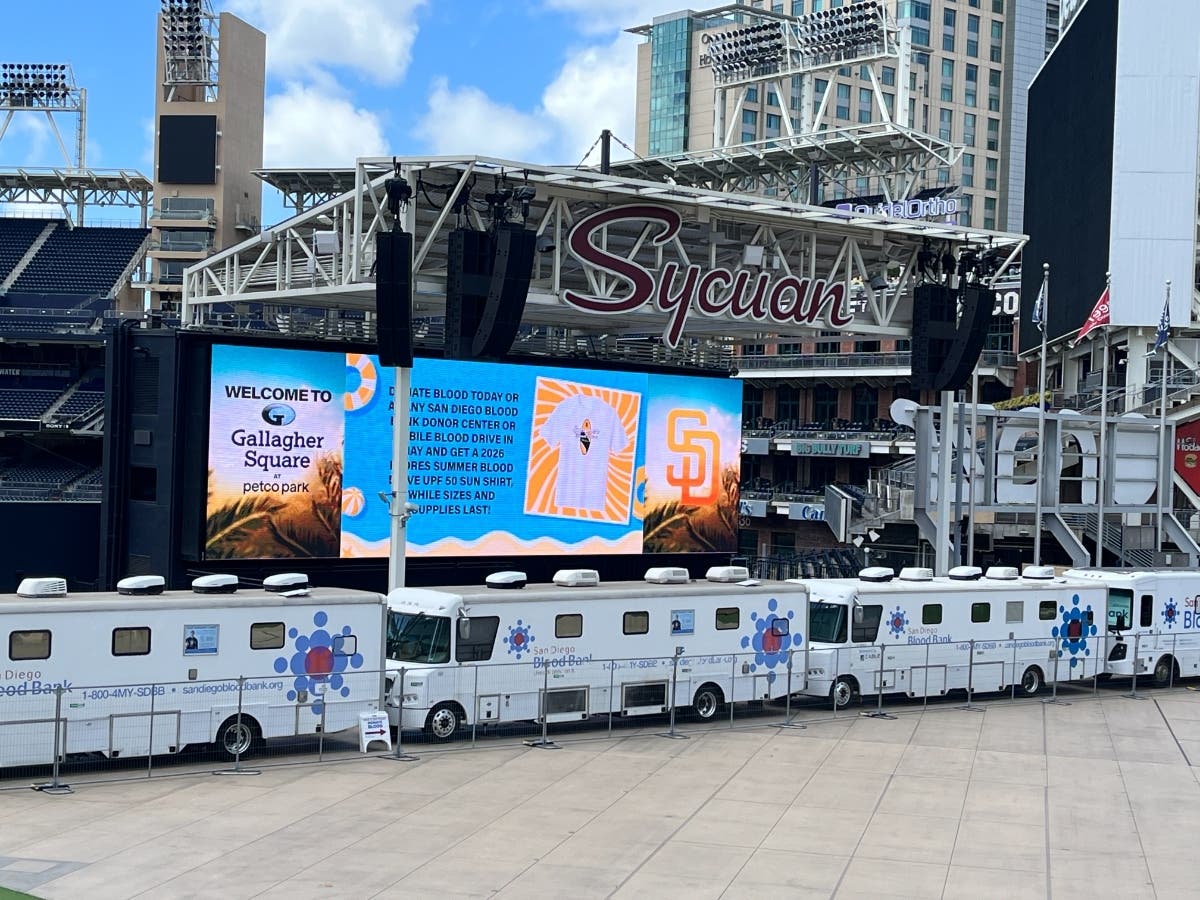 The Padres have partnered with San Diego Blood Bank to host summer blood drives since 2017.