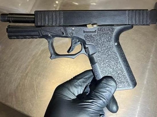Deputies found a loaded unserialized firearm and an illegal substance that presumptively tested positive for fentanyl, officials said.