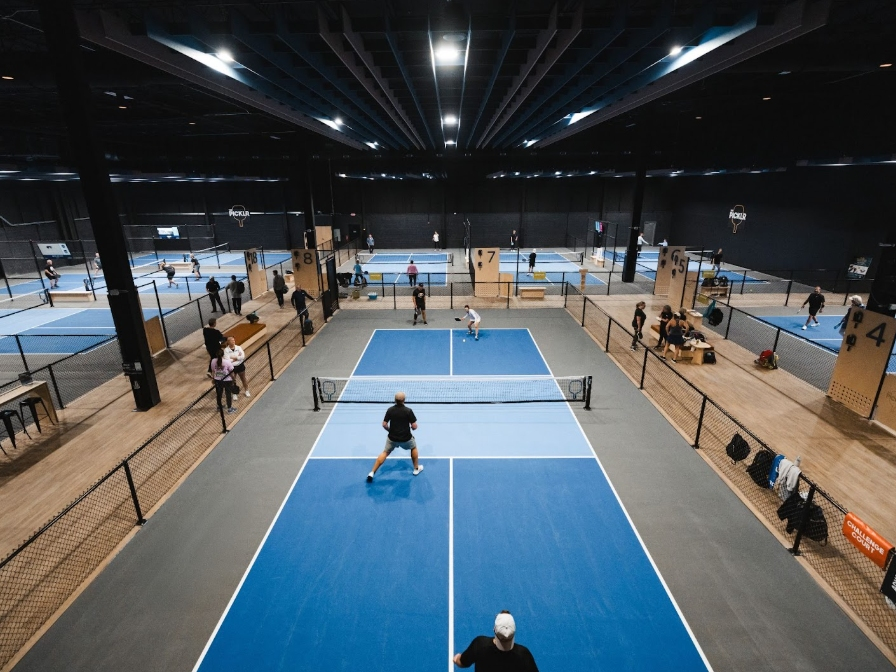 The 36,300-square-foot facility will include 10 courts, including a championship-sized court, a pro shop and private event space.