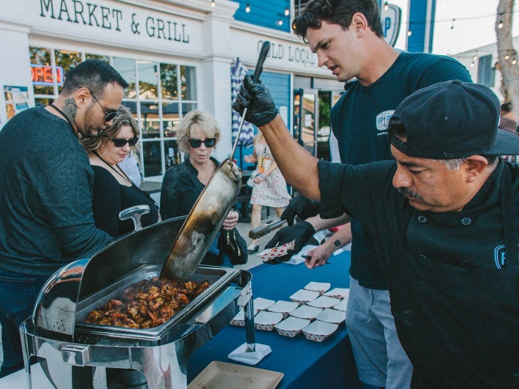 Attendees will be able to sample dishes from more than 25 restaurants and visit 35 Sip Stops hosted by local businesses featuring wine and beer.