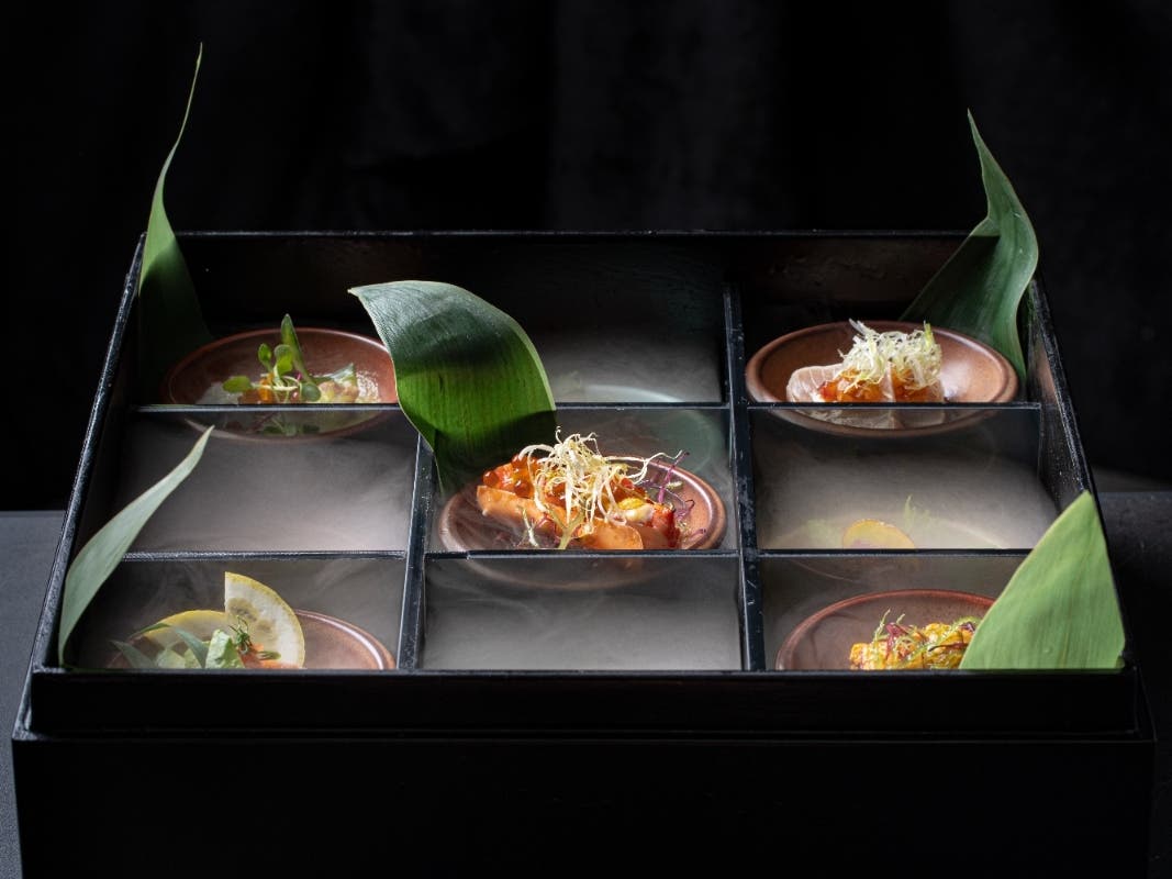 The experience will begin with a welcome reception featuring passed appetizers and a specialty cocktail before diners are seated for a meal showcasing Japanese and Nikkei-inspired cuisine.