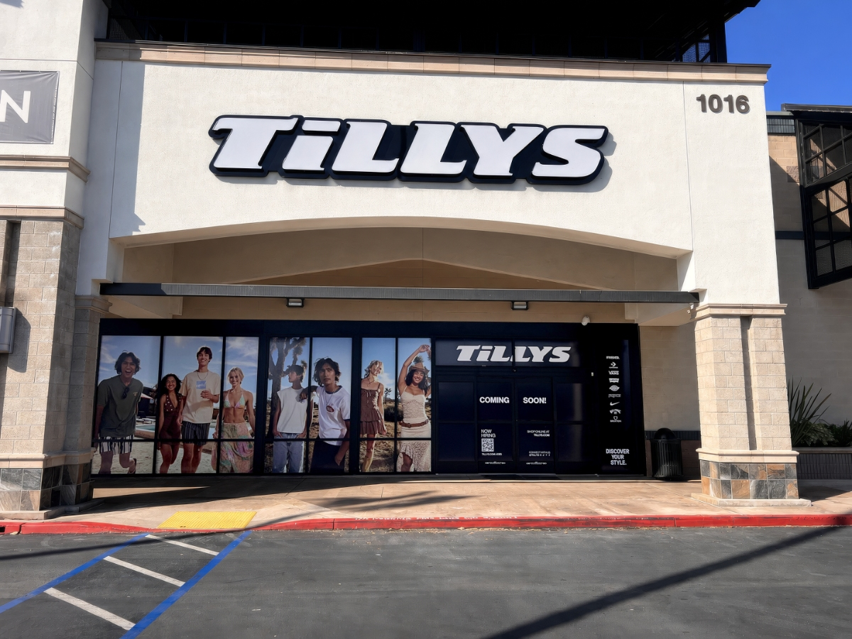 The store is located in Encinitas Ranch Town Center.