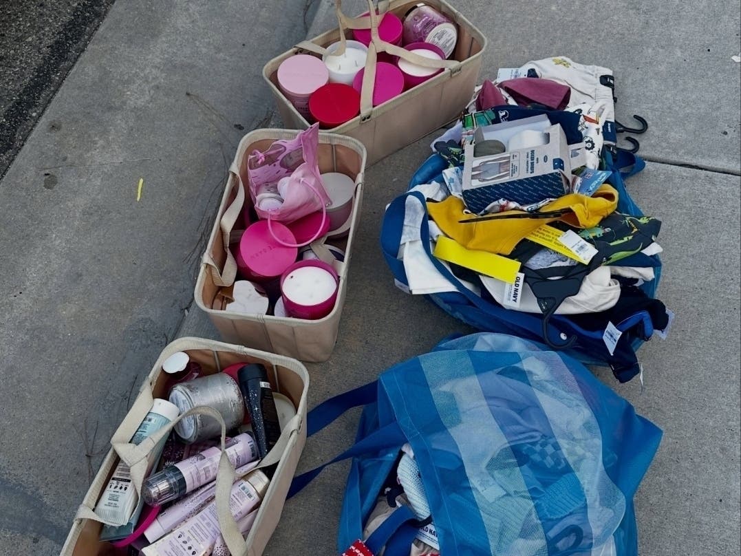 Officers responded to a report of a shoplifting in progress involving a habitual theft suspect and police saw her vehicle as it departed the retail area, according to the Manhattan Beach Police Department.