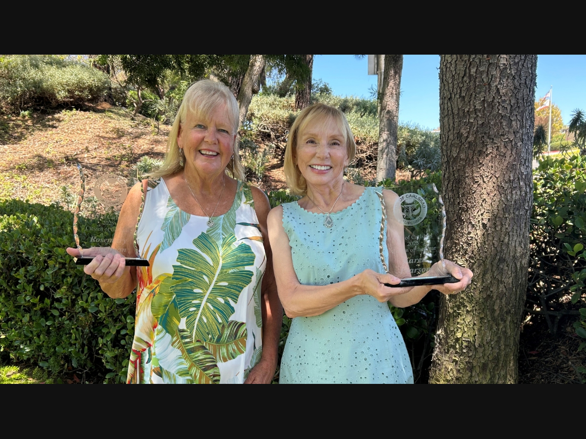 Rosemary Eshelman and Karen Pearson were named Carlsbad's 2026 Citizens of the Year.