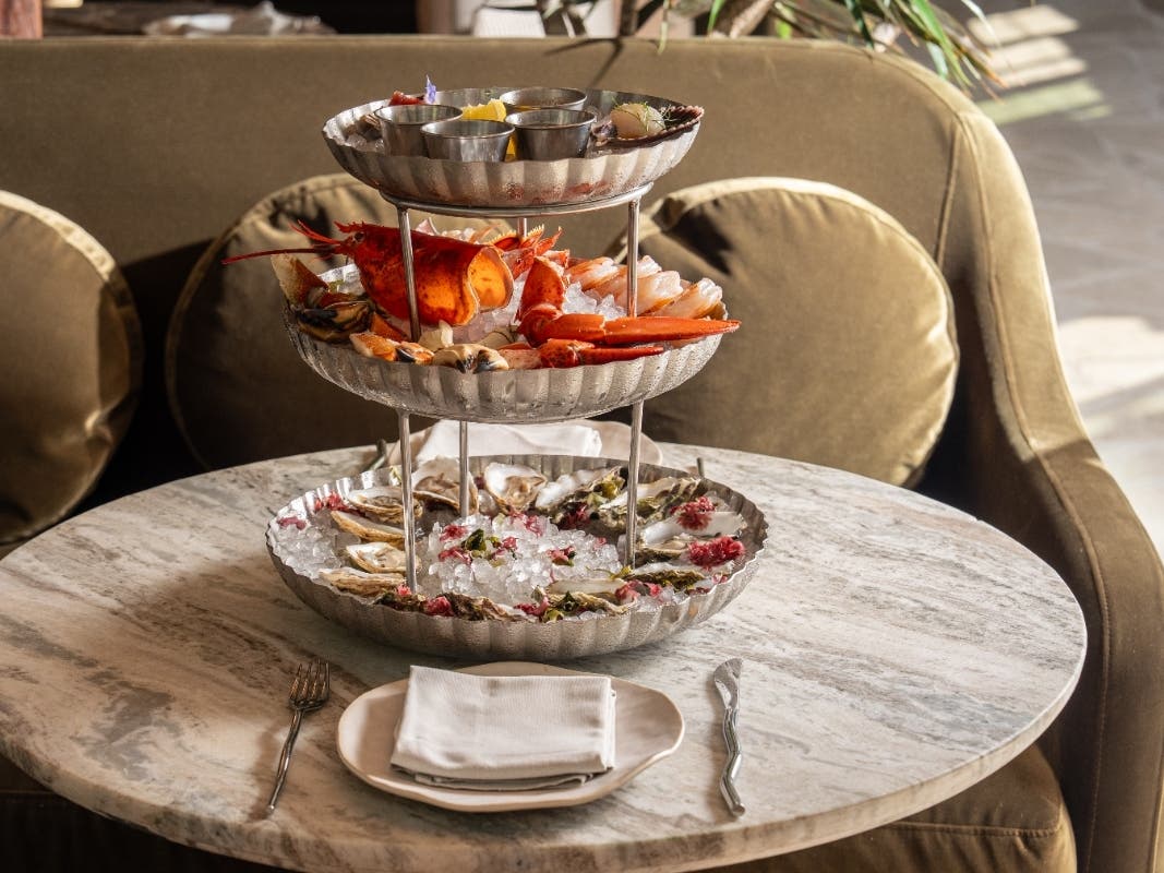 The restaurant will serve Mediterranean-inspired dishes.