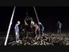 Humane Society volunteers worked alongside the horse's veterinarian to rescue her overnight.