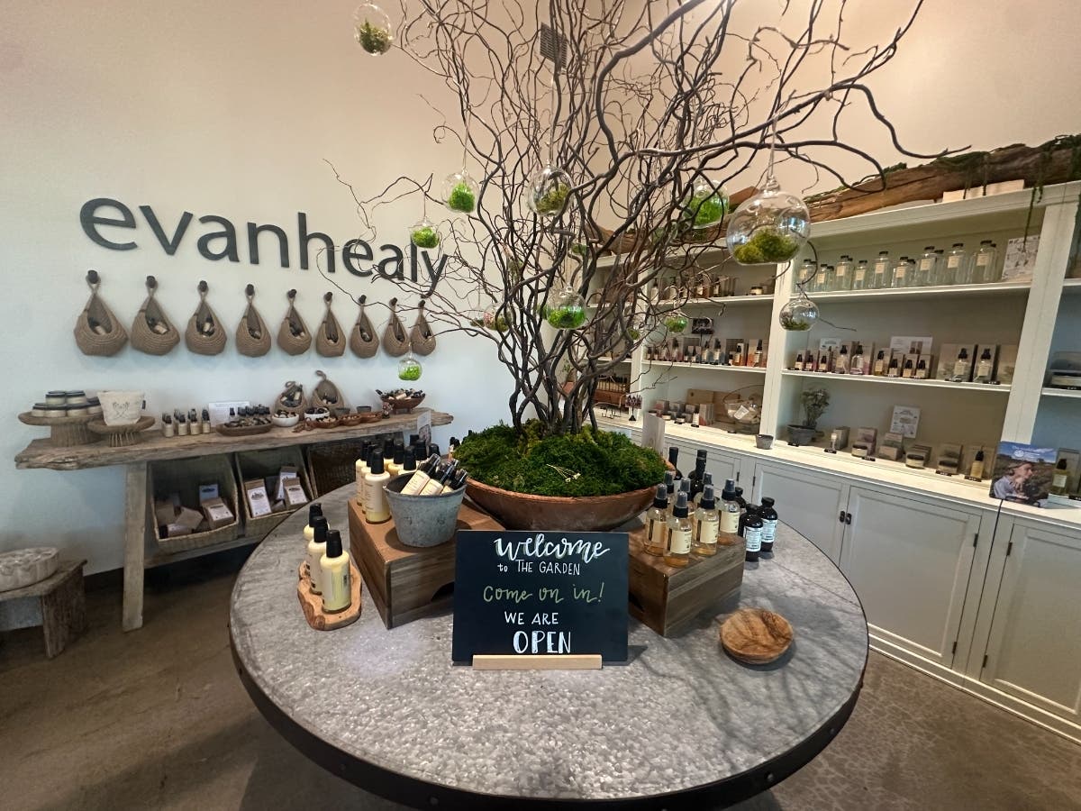 Inside The Garden: Evanhealy Opens Flagship Skincare Boutique In Carlsbad