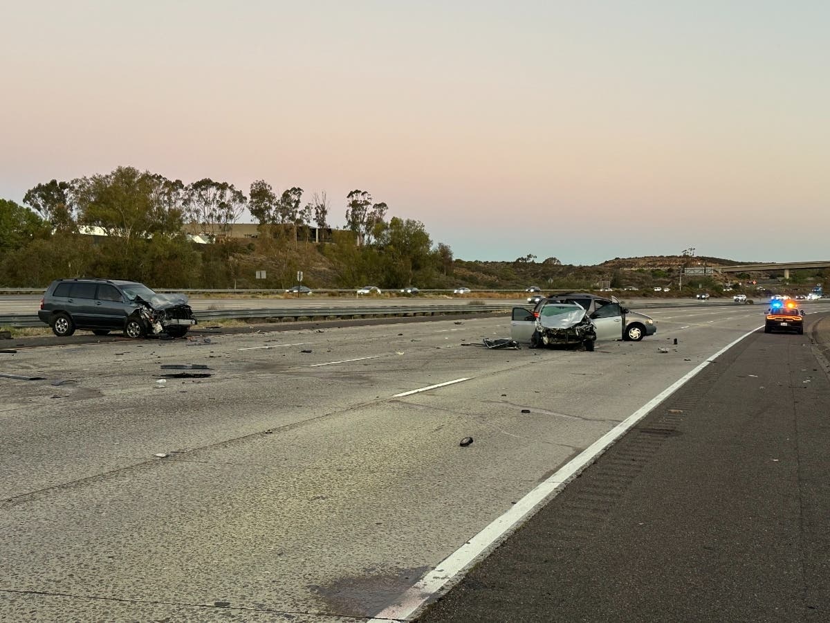 Patch Closure Fatal Multi-Vehicle Crash Shuts Down Northbound I-15 In San Diego | San ...
