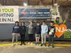 YMSL Livingston members volunteer at the Community Food Bank of New Jersey.