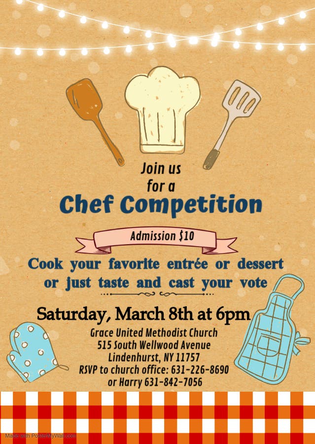 Mar 8 | Chef Competition | Lindenhurst, NY Patch