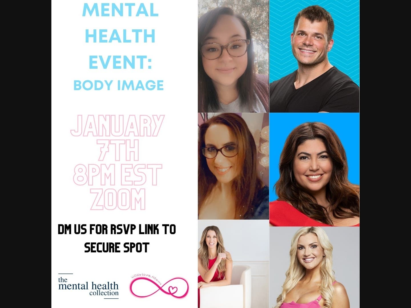 January Event focus on Body Image and Mental Health