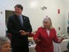 Rep. Shawn Dooley joins Rep. Denise Garlick in recognizing Paul Hinkley.