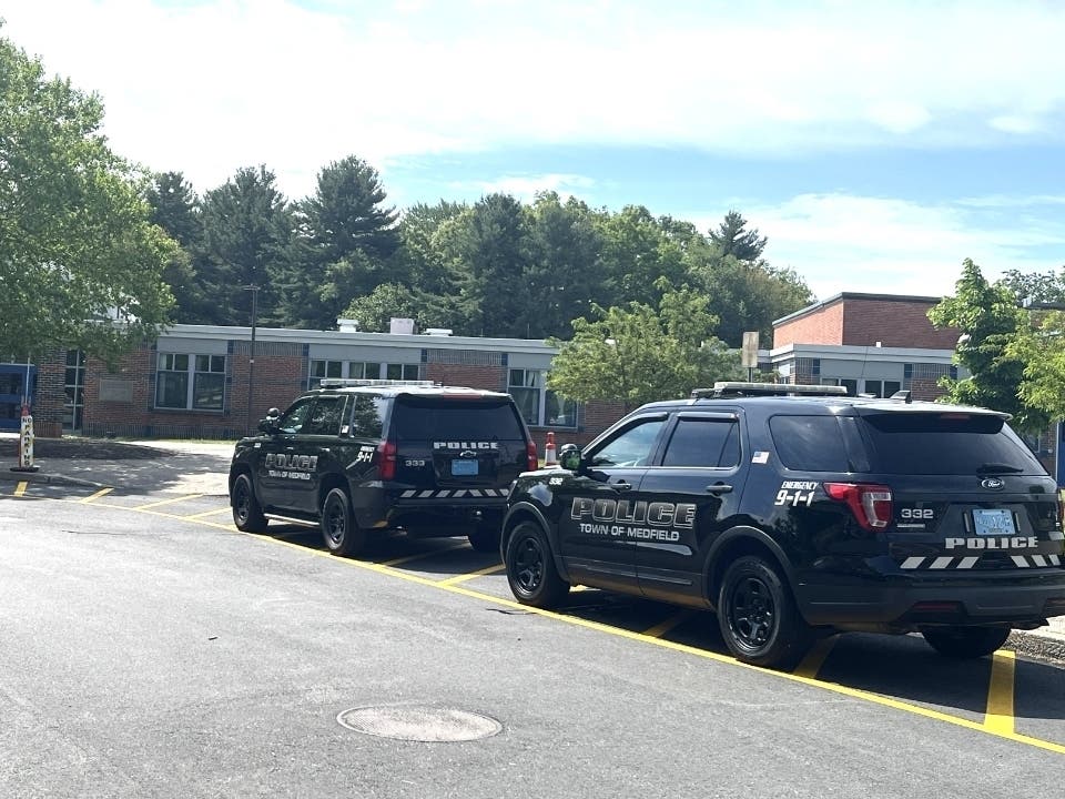 Initiated by a disgruntled school committee member, Medfield Police officers were called to Blake Middle School on May 27 with the expectation they would interfere with a peaceful, non-eventful parent meeting. The police took no such action.