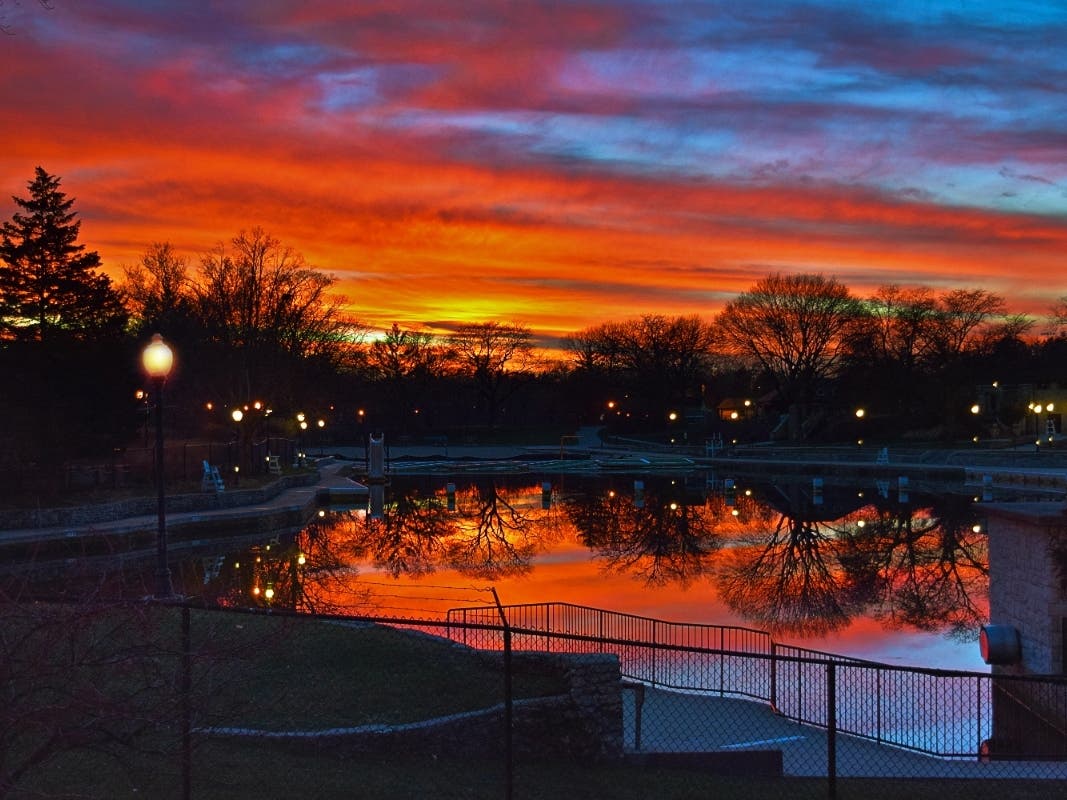 Sunset at Centennial Beach