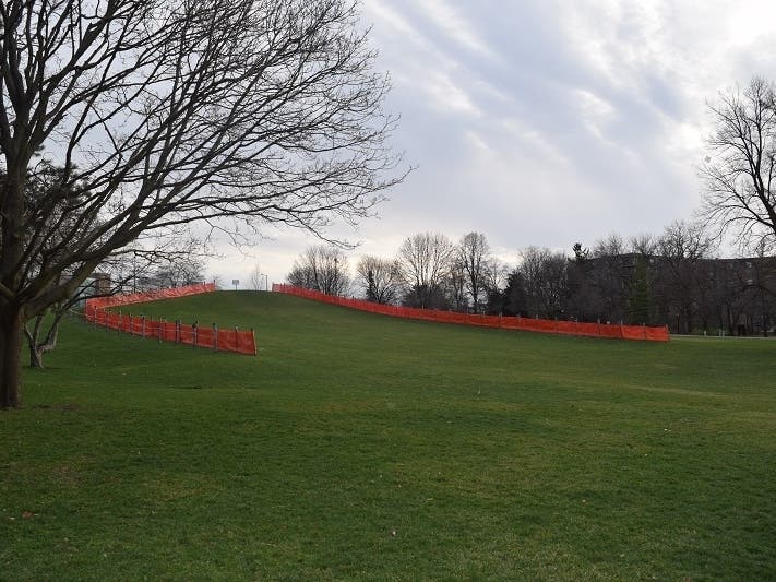 Rotary Hill is ready for snow.